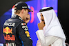 GP BAHRAIN, (L to R): Max Verstappen (NLD) Red Bull Racing with Mohammed Bin Sulayem (UAE) FIA President in qualifying parc ferme.
01.03.2024. Formula 1 World Championship, Rd 1, Bahrain Grand Prix, Sakhir, Bahrain, Qualifiche Day.
- www.xpbimages.com, EMail: requests@xpbimages.com © Copyright: Price / XPB Images