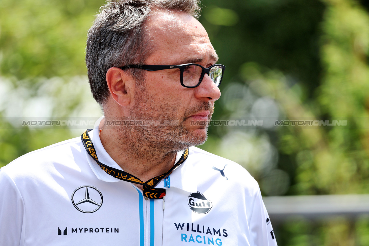 GP BELGIO, Sven Smeets (GER) Williams Racing Sporting Director.

25.07.2024. Formula 1 World Championship, Rd 14, Belgian Grand Prix, Spa Francorchamps, Belgium, Preparation Day.

- www.xpbimages.com, EMail: requests@xpbimages.com © Copyright: Bearne / XPB Images