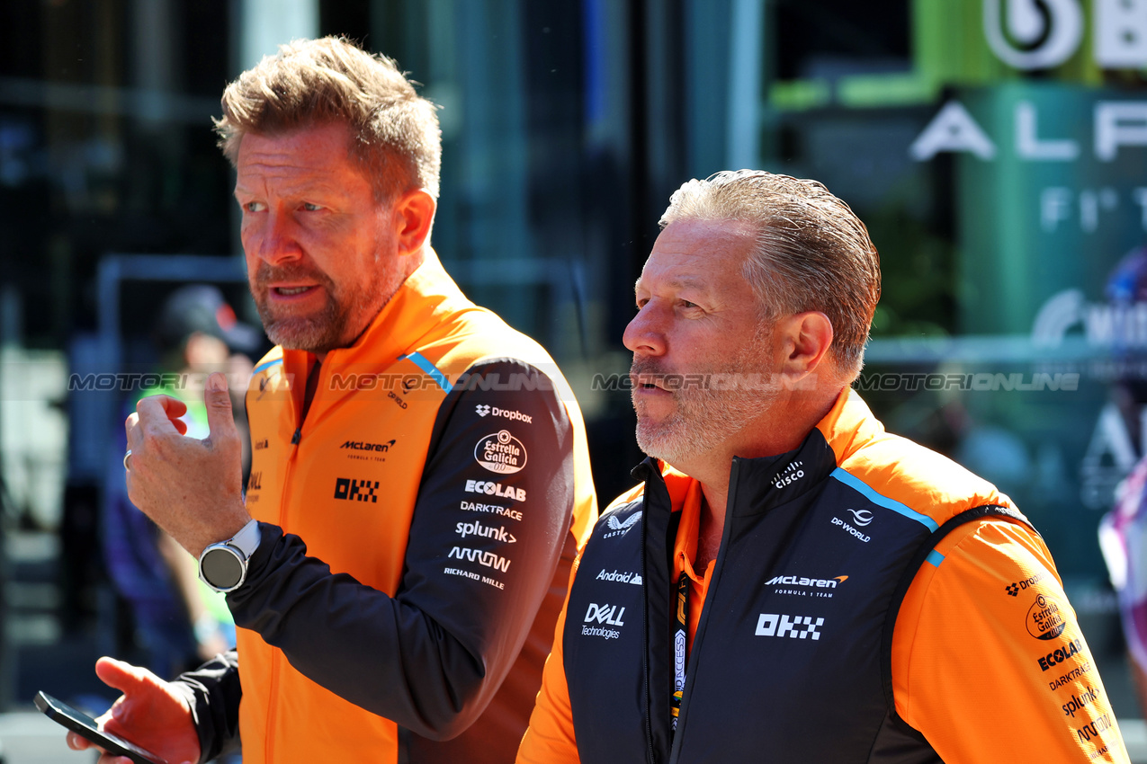 GP BELGIO, Zak Brown (USA) McLaren Executive Director.

28.07.2024. Formula 1 World Championship, Rd 14, Belgian Grand Prix, Spa Francorchamps, Belgium, Gara Day.

- www.xpbimages.com, EMail: requests@xpbimages.com © Copyright: Rew / XPB Images