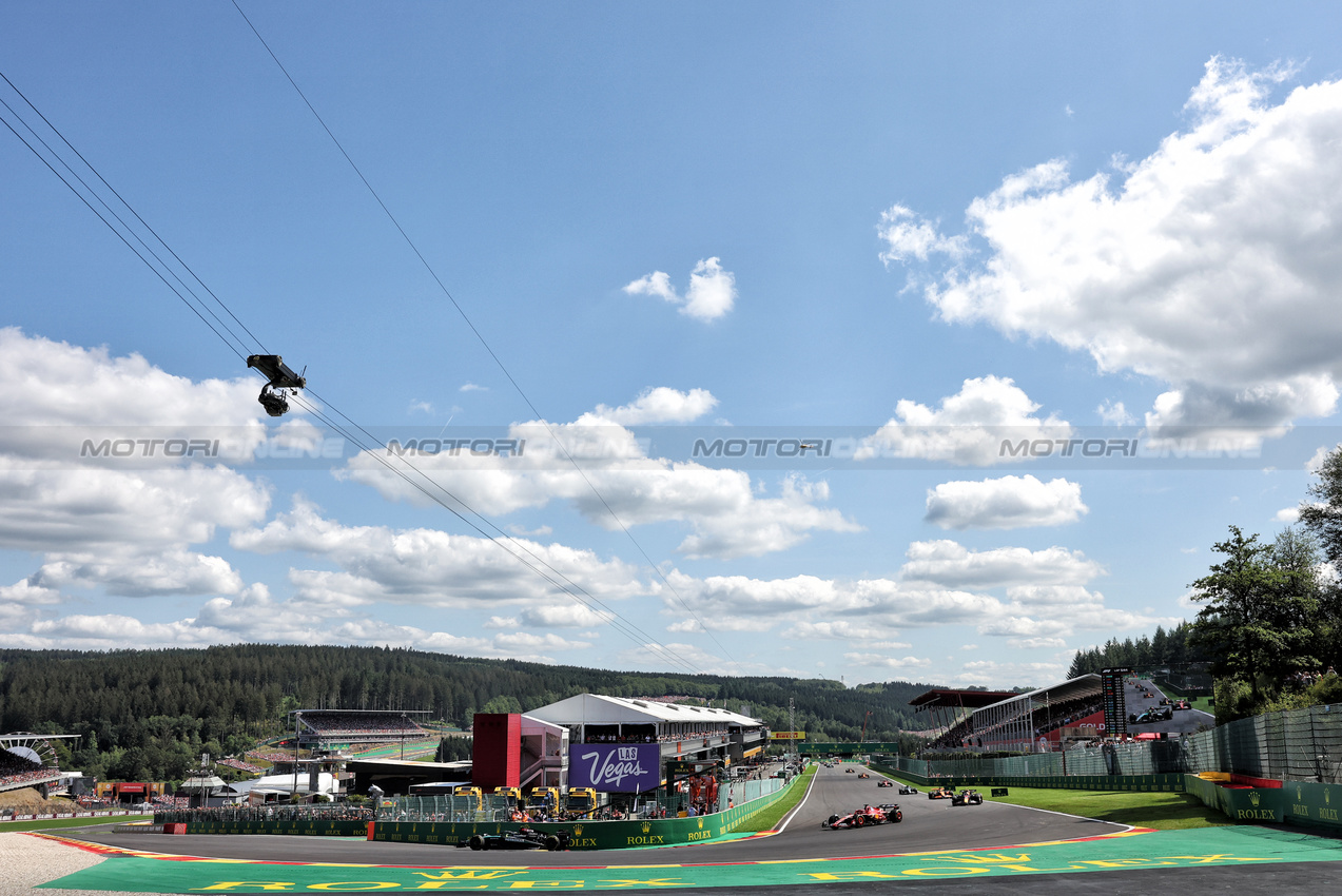 GP BELGIO, Lewis Hamilton (GBR) Mercedes AMG F1 W15.

28.07.2024. Formula 1 World Championship, Rd 14, Belgian Grand Prix, Spa Francorchamps, Belgium, Gara Day.

- www.xpbimages.com, EMail: requests@xpbimages.com © Copyright: Bearne / XPB Images