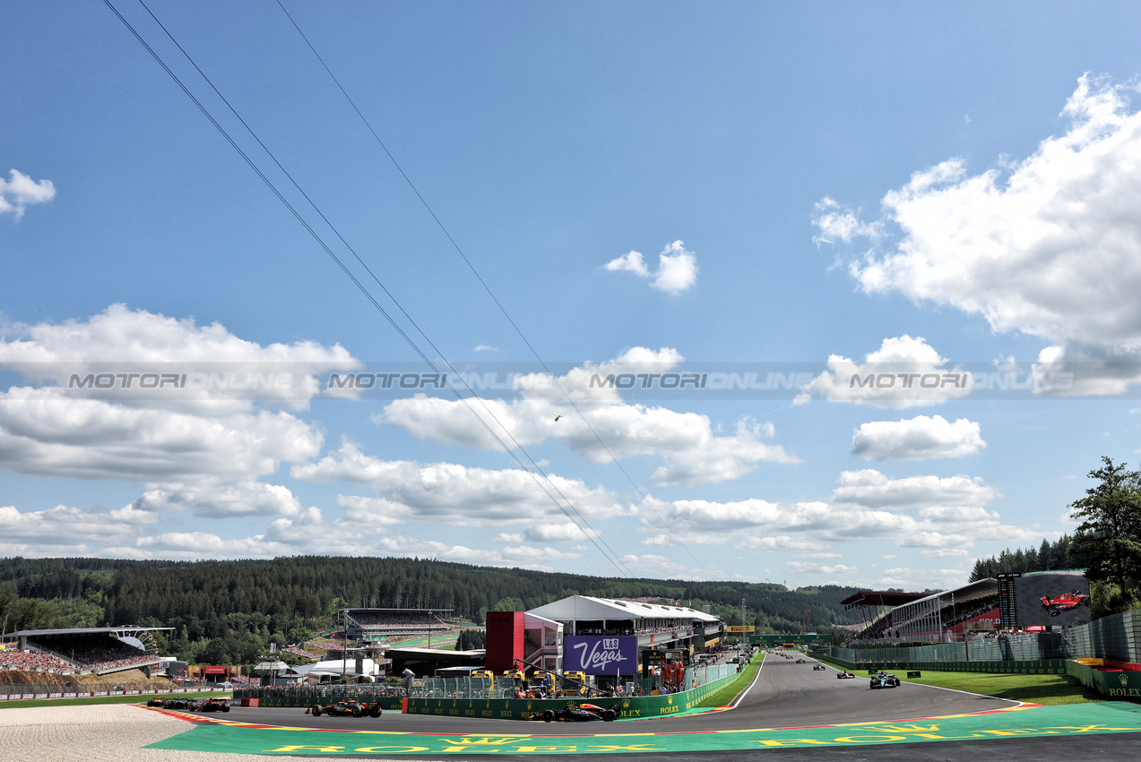 GP BELGIO, Max Verstappen (NLD) Red Bull Racing RB20.

28.07.2024. Formula 1 World Championship, Rd 14, Belgian Grand Prix, Spa Francorchamps, Belgium, Gara Day.

- www.xpbimages.com, EMail: requests@xpbimages.com © Copyright: Bearne / XPB Images