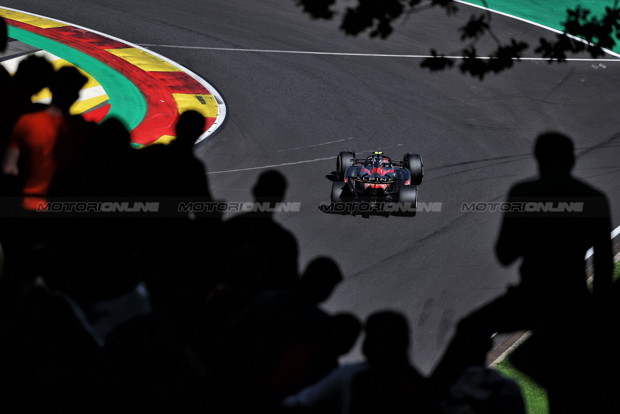 GP BELGIO, Pierre Gasly (FRA) Alpine F1 Team A524.

28.07.2024. Formula 1 World Championship, Rd 14, Belgian Grand Prix, Spa Francorchamps, Belgium, Gara Day.

- www.xpbimages.com, EMail: requests@xpbimages.com © Copyright: Bearne / XPB Images