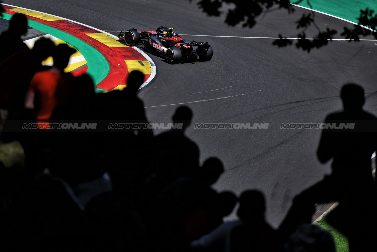 GP BELGIO, Pierre Gasly (FRA) Alpine F1 Team A524.

28.07.2024. Formula 1 World Championship, Rd 14, Belgian Grand Prix, Spa Francorchamps, Belgium, Gara Day.

- www.xpbimages.com, EMail: requests@xpbimages.com © Copyright: Bearne / XPB Images