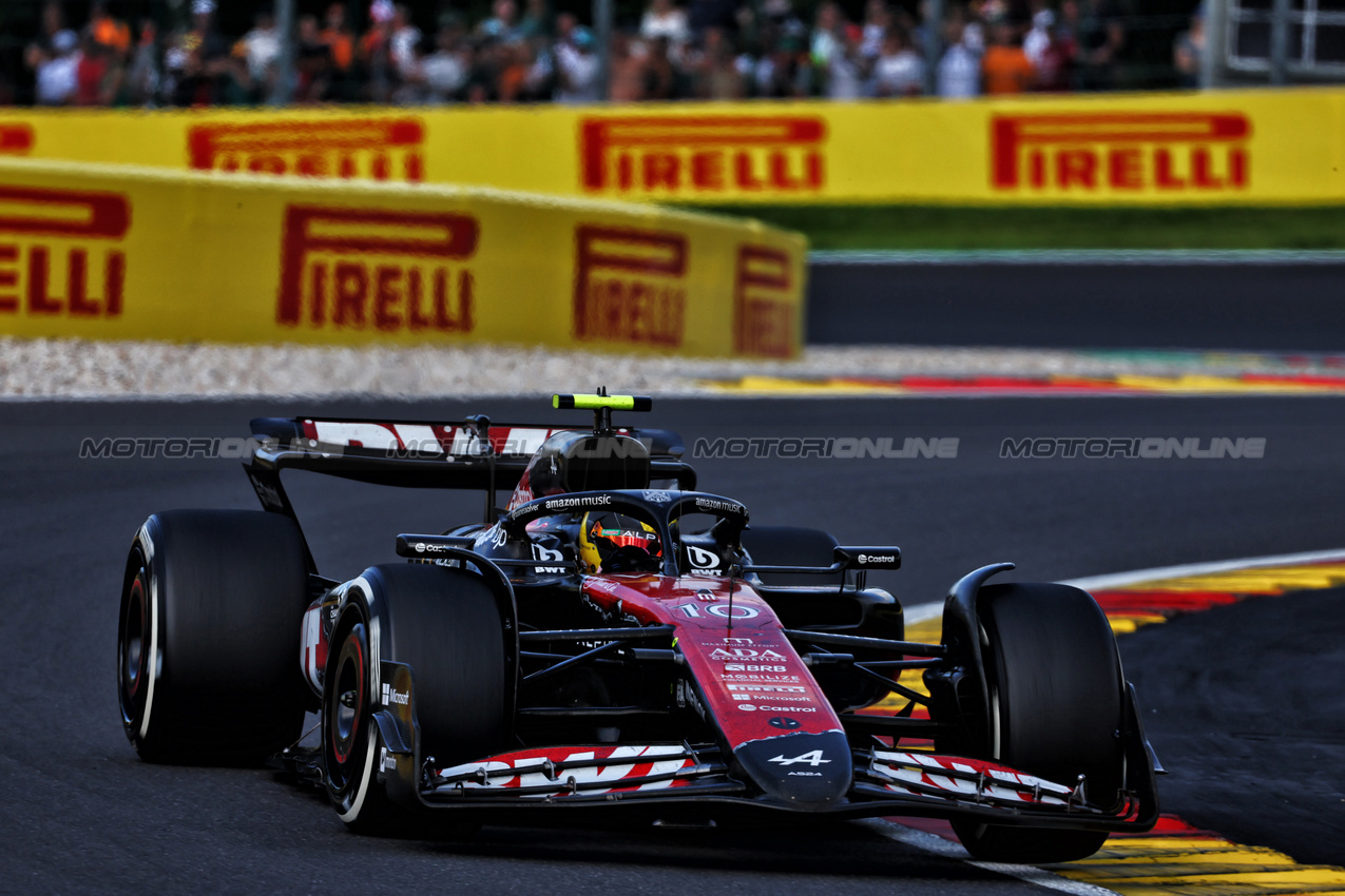 GP BELGIO, Pierre Gasly (FRA) Alpine F1 Team A524.

28.07.2024. Formula 1 World Championship, Rd 14, Belgian Grand Prix, Spa Francorchamps, Belgium, Gara Day.

 - www.xpbimages.com, EMail: requests@xpbimages.com © Copyright: Coates / XPB Images