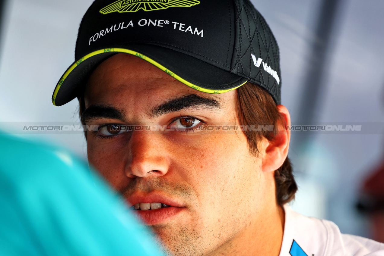 GP BELGIO, Lance Stroll (CDN) Aston Martin F1 Team on the grid.

28.07.2024. Formula 1 World Championship, Rd 14, Belgian Grand Prix, Spa Francorchamps, Belgium, Gara Day.

- www.xpbimages.com, EMail: requests@xpbimages.com © Copyright: Charniaux / XPB Images