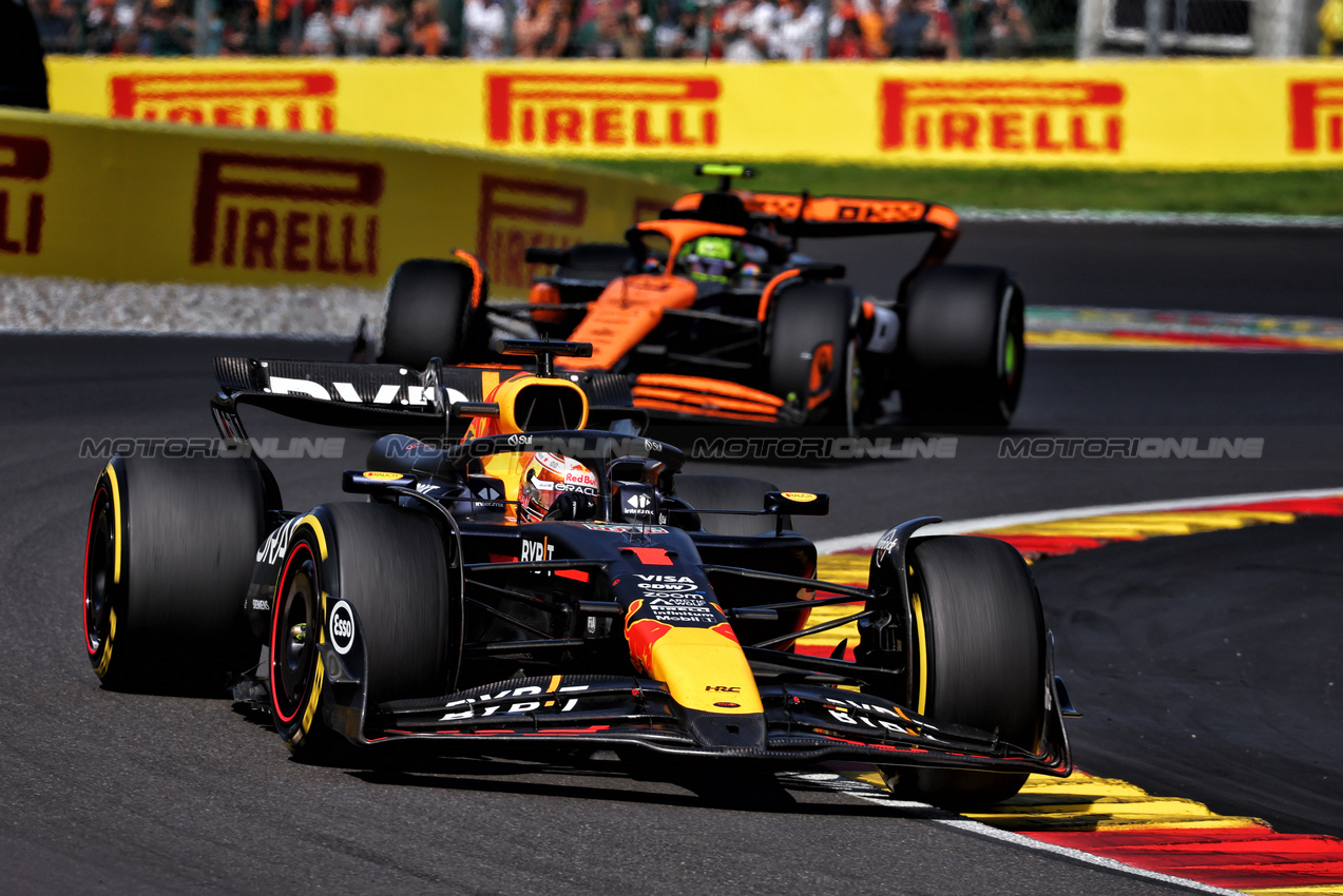 GP BELGIO, Max Verstappen (NLD) Red Bull Racing RB20.

28.07.2024. Formula 1 World Championship, Rd 14, Belgian Grand Prix, Spa Francorchamps, Belgium, Gara Day.

 - www.xpbimages.com, EMail: requests@xpbimages.com © Copyright: Coates / XPB Images