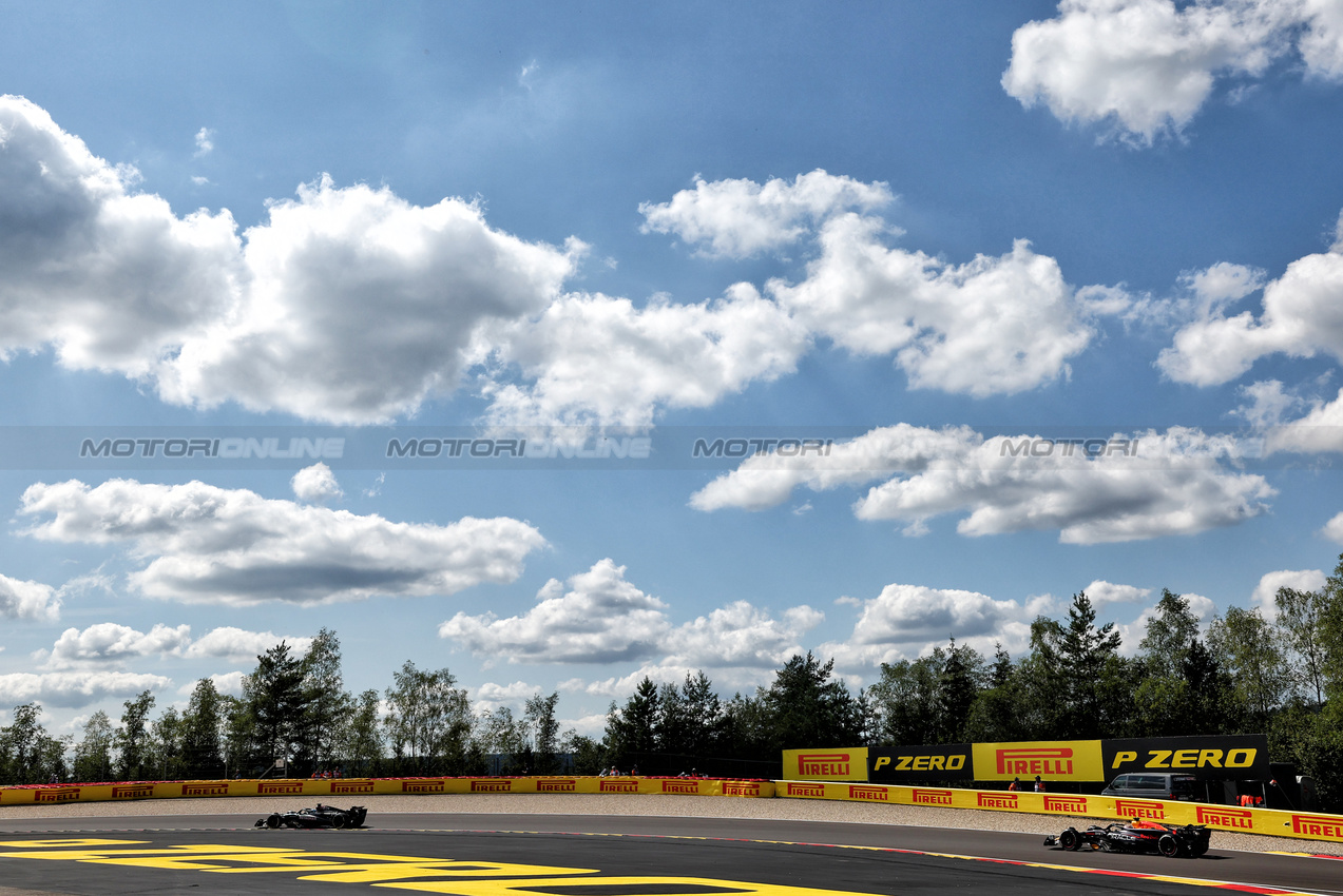 GP BELGIO, George Russell (GBR) Mercedes AMG F1 W15.

28.07.2024. Formula 1 World Championship, Rd 14, Belgian Grand Prix, Spa Francorchamps, Belgium, Gara Day.

 - www.xpbimages.com, EMail: requests@xpbimages.com © Copyright: Coates / XPB Images