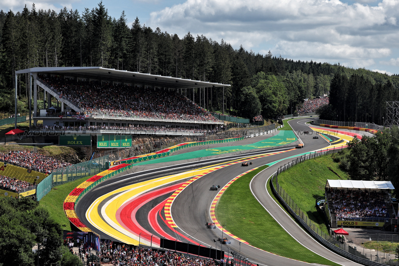 GP BELGIO, Lando Norris (GBR) McLaren MCL38.

28.07.2024. Formula 1 World Championship, Rd 14, Belgian Grand Prix, Spa Francorchamps, Belgium, Gara Day.

- www.xpbimages.com, EMail: requests@xpbimages.com © Copyright: Moy / XPB Images