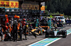 GP BELGIO, Lewis Hamilton (GBR) Mercedes AMG F1 W15 makes a pit stop ahead of Oscar Piastri (AUS) McLaren MCL38.

28.07.2024. Formula 1 World Championship, Rd 14, Belgian Grand Prix, Spa Francorchamps, Belgium, Gara Day.

- www.xpbimages.com, EMail: requests@xpbimages.com © Copyright: Charniaux / XPB Images