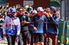 GP BELGIO, (L to R): Daniel Ricciardo (AUS) RB; George Russell (GBR) Mercedes AMG F1; Logan Sargeant (USA) Williams Racing; e Alexander Albon (THA) Williams Racing, on the drivers' parade.

28.07.2024. Formula 1 World Championship, Rd 14, Belgian Grand Prix, Spa Francorchamps, Belgium, Gara Day.

- www.xpbimages.com, EMail: requests@xpbimages.com © Copyright: Moy / XPB Images