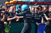 GP BELGIO, Gara winner George Russell (GBR) Mercedes AMG F1 celebrates with the team in parc ferme.

28.07.2024. Formula 1 World Championship, Rd 14, Belgian Grand Prix, Spa Francorchamps, Belgium, Gara Day.

- www.xpbimages.com, EMail: requests@xpbimages.com © Copyright: Charniaux / XPB Images