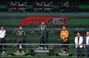 GP BELGIO, The podium (L to R): Joey McMillan (GBR) Mercedes AMG F1 Lead Gara Strategist; Lewis Hamilton (GBR) Mercedes AMG F1, second; George Russell (GBR) Mercedes AMG F1, vincitore; Oscar Piastri (AUS) McLaren, third.

28.07.2024. Formula 1 World Championship, Rd 14, Belgian Grand Prix, Spa Francorchamps, Belgium, Gara Day.

- www.xpbimages.com, EMail: requests@xpbimages.com © Copyright: Bearne / XPB Images