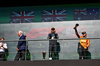 GP BELGIO, The podium (L to R): Joey McMillan (GBR) Mercedes AMG F1 Lead Gara Strategist; Lewis Hamilton (GBR) Mercedes AMG F1, second; George Russell (GBR) Mercedes AMG F1, vincitore; Oscar Piastri (AUS) McLaren, third.

28.07.2024. Formula 1 World Championship, Rd 14, Belgian Grand Prix, Spa Francorchamps, Belgium, Gara Day.

- www.xpbimages.com, EMail: requests@xpbimages.com © Copyright: Charniaux / XPB Images