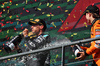 GP BELGIO, Gara winner George Russell (GBR) Mercedes AMG F1 celebrates on the podium.

28.07.2024. Formula 1 World Championship, Rd 14, Belgian Grand Prix, Spa Francorchamps, Belgium, Gara Day.

- www.xpbimages.com, EMail: requests@xpbimages.com © Copyright: Rew / XPB Images