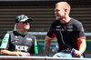 GP BELGIO, (L to R): Valtteri Bottas (FIN) Sauber with Kevin Magnussen (DEN) Haas F1 Team on the drivers' parade.

28.07.2024. Formula 1 World Championship, Rd 14, Belgian Grand Prix, Spa Francorchamps, Belgium, Gara Day.

 - www.xpbimages.com, EMail: requests@xpbimages.com © Copyright: Coates / XPB Images