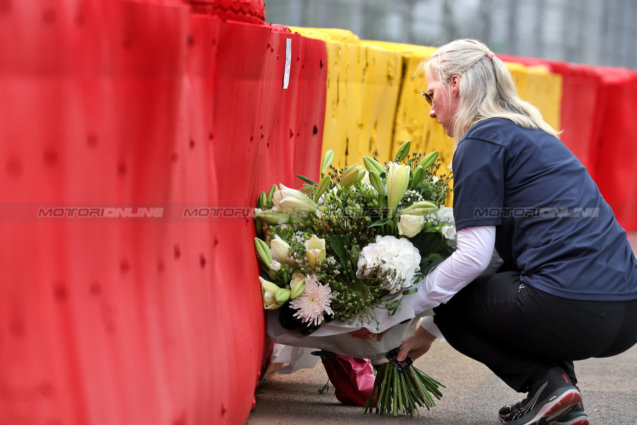 GP BELGIO, Alexa Quintin (GBR) Head of Media e Communications for FIA Formula 2 e FIA Formula 3 -  Gara for Anthoine.

25.07.2024. Formula 1 World Championship, Rd 14, Belgian Grand Prix, Spa Francorchamps, Belgium, Preparation Day.

- www.xpbimages.com, EMail: requests@xpbimages.com © Copyright: Bearne / XPB Images