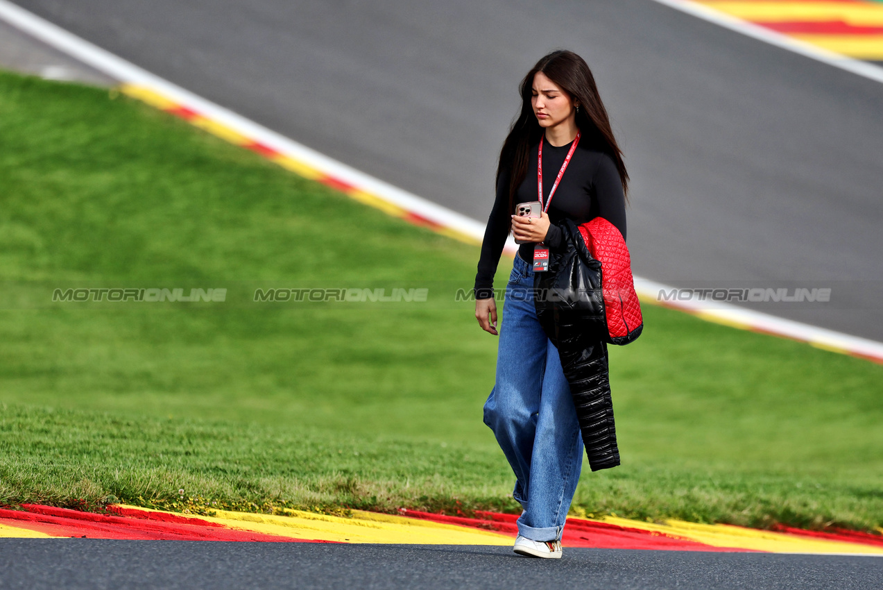 GP BELGIO, Paulina Montoya Freydell (COL).

25.07.2024. Formula 1 World Championship, Rd 14, Belgian Grand Prix, Spa Francorchamps, Belgium, Preparation Day.

- www.xpbimages.com, EMail: requests@xpbimages.com © Copyright: Moy / XPB Images