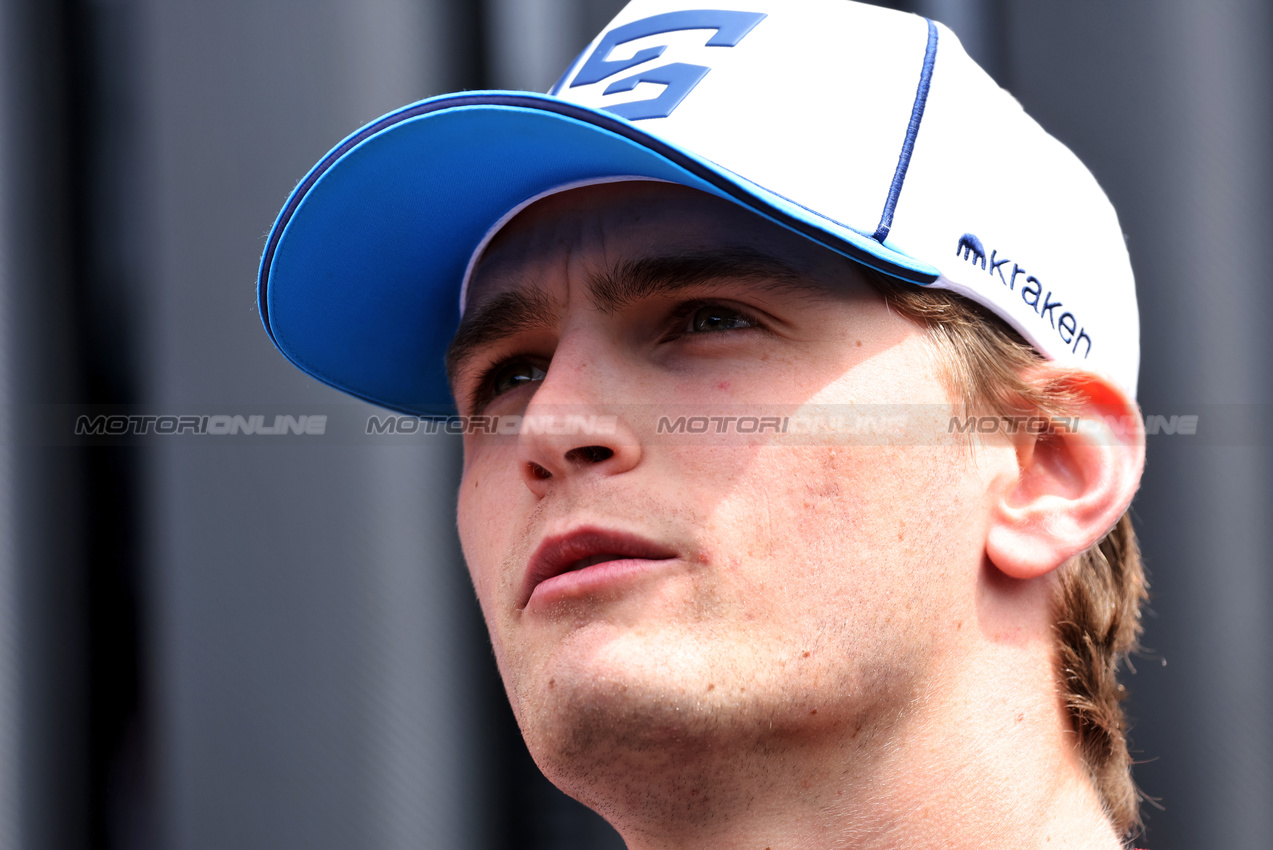 GP BELGIO, Logan Sargeant (USA) Williams Racing.

25.07.2024. Formula 1 World Championship, Rd 14, Belgian Grand Prix, Spa Francorchamps, Belgium, Preparation Day.

- www.xpbimages.com, EMail: requests@xpbimages.com © Copyright: Bearne / XPB Images