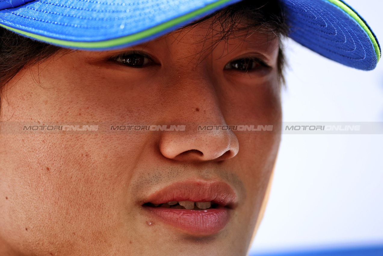 GP BELGIO, Yuki Tsunoda (JPN) RB.

25.07.2024. Formula 1 World Championship, Rd 14, Belgian Grand Prix, Spa Francorchamps, Belgium, Preparation Day.

- www.xpbimages.com, EMail: requests@xpbimages.com © Copyright: Rew / XPB Images