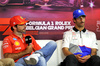 GP BELGIO, (L to R): Carlos Sainz Jr (ESP) Ferrari e Daniel Ricciardo (AUS) RB in the FIA Press Conference.

25.07.2024. Formula 1 World Championship, Rd 14, Belgian Grand Prix, Spa Francorchamps, Belgium, Preparation Day.

- www.xpbimages.com, EMail: requests@xpbimages.com © Copyright: Bearne / XPB Images