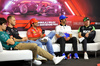 GP BELGIO, (L to R): Lance Stroll (CDN) Aston Martin F1 Team; Kevin Magnussen (DEN) Haas F1 Team; Carlos Sainz Jr (ESP) Ferrari; Daniel Ricciardo (AUS) RB; e Valtteri Bottas (FIN) Sauber, in the FIA Press Conference.

25.07.2024. Formula 1 World Championship, Rd 14, Belgian Grand Prix, Spa Francorchamps, Belgium, Preparation Day.

- www.xpbimages.com, EMail: requests@xpbimages.com © Copyright: Bearne / XPB Images