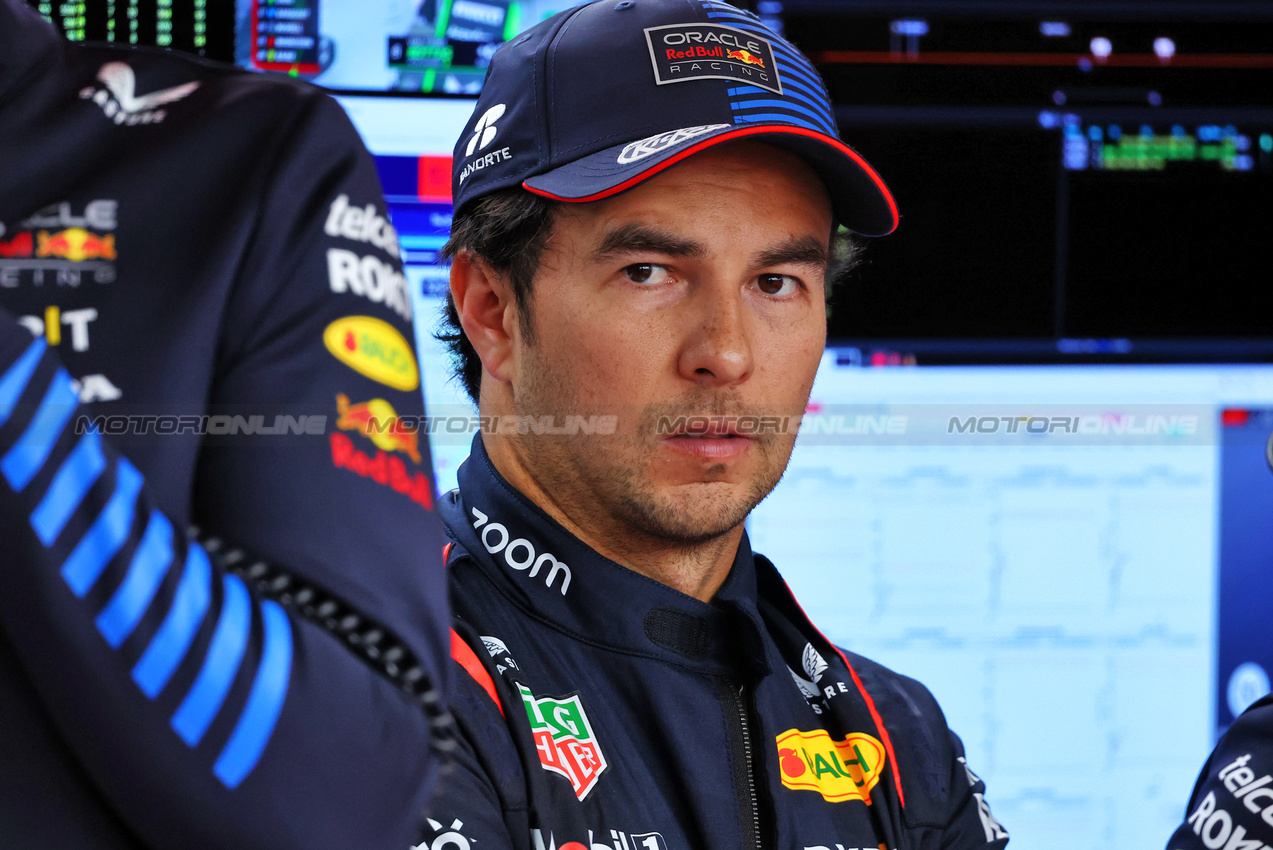 GP BELGIO, Sergio Perez (MEX) Red Bull Racing.

27.07.2024. Formula 1 World Championship, Rd 14, Belgian Grand Prix, Spa Francorchamps, Belgium, Qualifiche Day.

- www.xpbimages.com, EMail: requests@xpbimages.com © Copyright: Charniaux / XPB Images