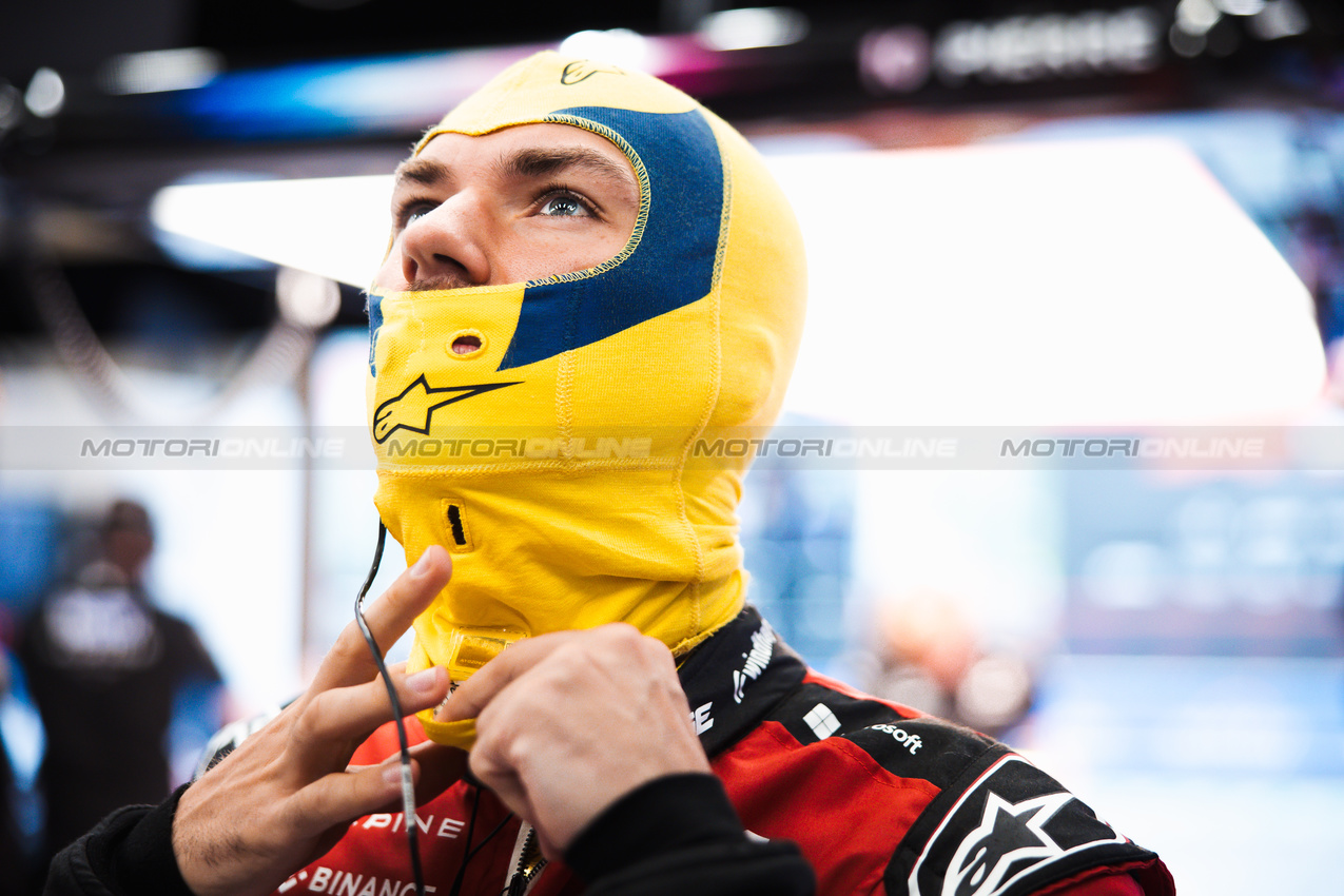 GP BELGIO, Pierre Gasly (FRA) Alpine F1 Team.

27.07.2024. Formula 1 World Championship, Rd 14, Belgian Grand Prix, Spa Francorchamps, Belgium, Qualifiche Day.

- www.xpbimages.com, EMail: requests@xpbimages.com © Copyright: Bearne / XPB Images