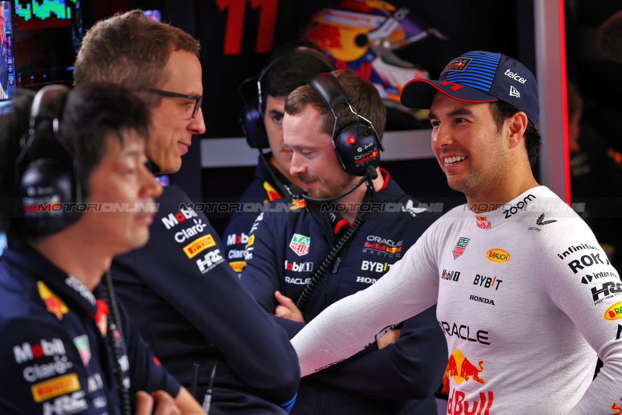 GP BELGIO, Sergio Perez (MEX) Red Bull Racing.

27.07.2024. Formula 1 World Championship, Rd 14, Belgian Grand Prix, Spa Francorchamps, Belgium, Qualifiche Day.

 - www.xpbimages.com, EMail: requests@xpbimages.com © Copyright: Coates / XPB Images