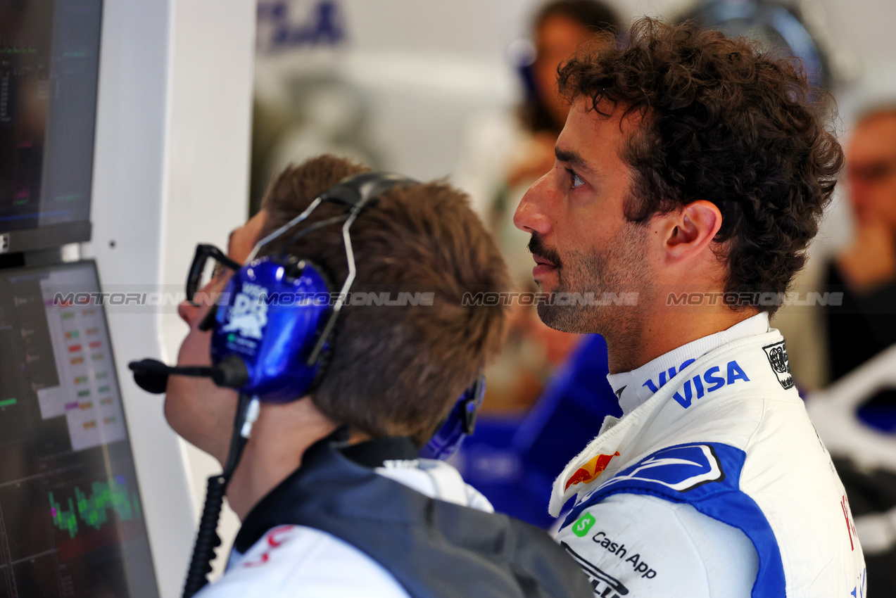 GP BELGIO, Daniel Ricciardo (AUS) RB.

27.07.2024. Formula 1 World Championship, Rd 14, Belgian Grand Prix, Spa Francorchamps, Belgium, Qualifiche Day.

 - www.xpbimages.com, EMail: requests@xpbimages.com © Copyright: Coates / XPB Images