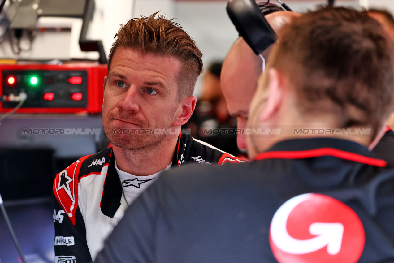 GP BELGIO, Nico Hulkenberg (GER) Haas F1 Team.

27.07.2024. Formula 1 World Championship, Rd 14, Belgian Grand Prix, Spa Francorchamps, Belgium, Qualifiche Day.

 - www.xpbimages.com, EMail: requests@xpbimages.com © Copyright: Coates / XPB Images