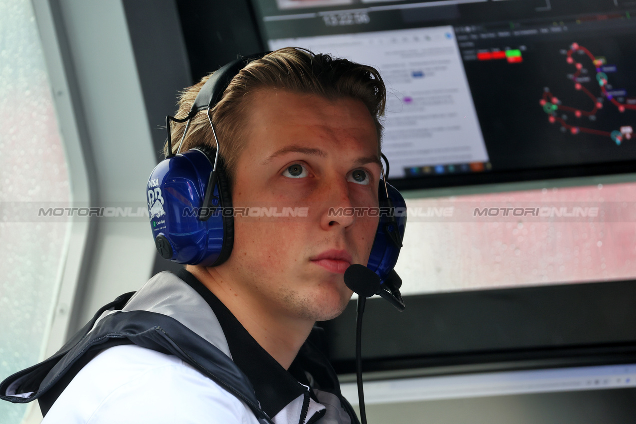 GP BELGIO, Liam Lawson (NZL) RB Reserve Driver.

27.07.2024. Formula 1 World Championship, Rd 14, Belgian Grand Prix, Spa Francorchamps, Belgium, Qualifiche Day.

 - www.xpbimages.com, EMail: requests@xpbimages.com © Copyright: Coates / XPB Images