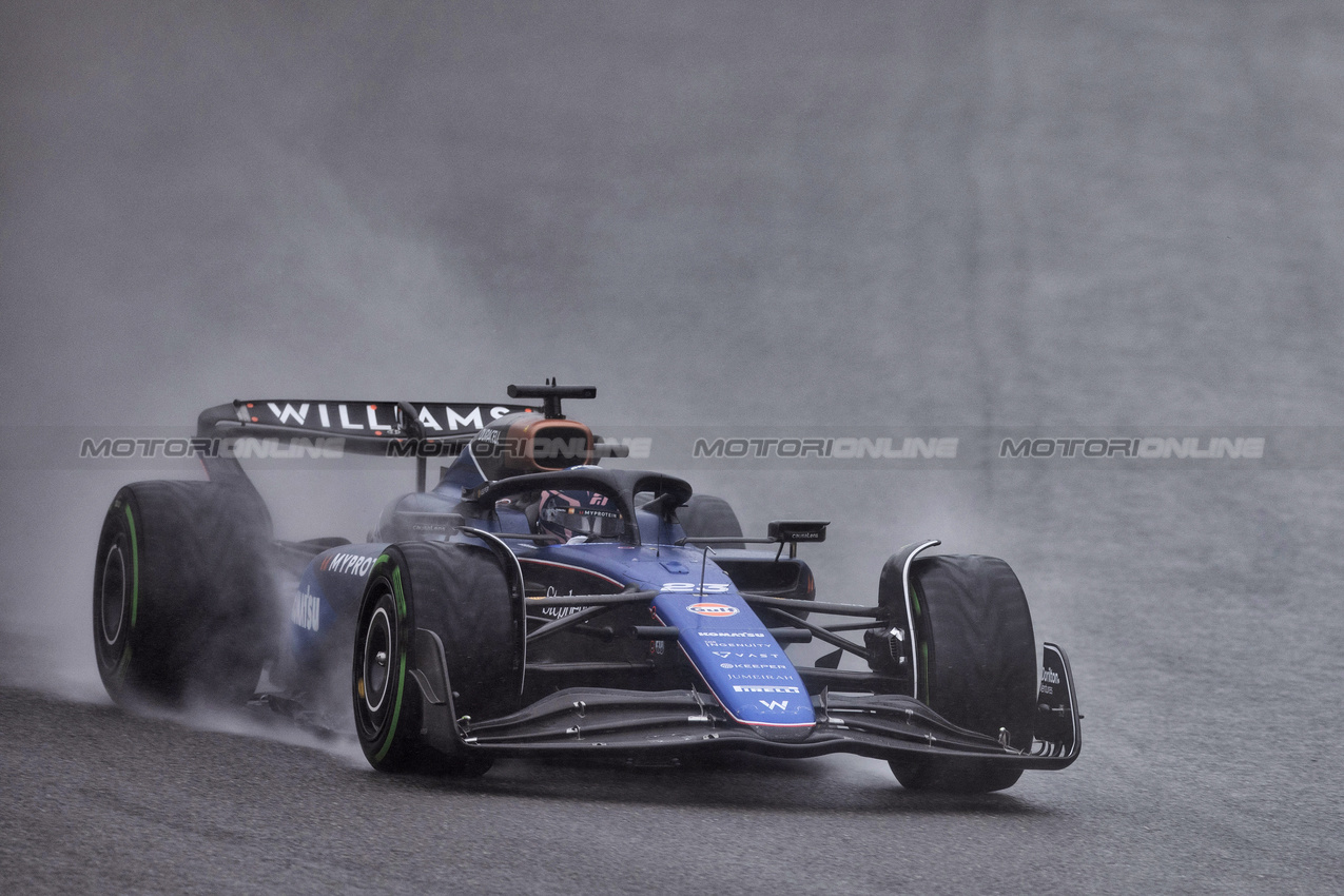 GP BELGIO, Alexander Albon (THA) Williams Racing FW46.

27.07.2024. Formula 1 World Championship, Rd 14, Belgian Grand Prix, Spa Francorchamps, Belgium, Qualifiche Day.

- www.xpbimages.com, EMail: requests@xpbimages.com © Copyright: Rew / XPB Images