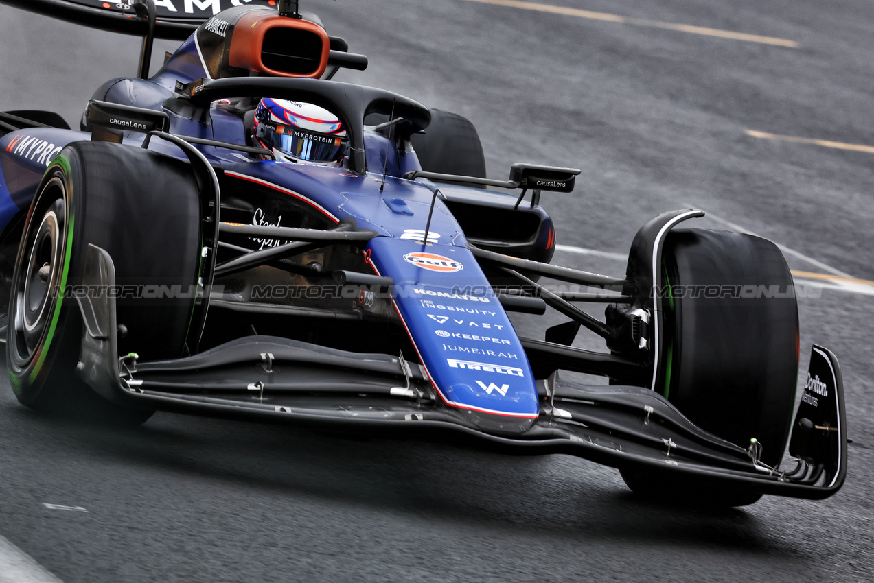 GP BELGIO, Logan Sargeant (USA) Williams Racing FW46.

27.07.2024. Formula 1 World Championship, Rd 14, Belgian Grand Prix, Spa Francorchamps, Belgium, Qualifiche Day.

- www.xpbimages.com, EMail: requests@xpbimages.com © Copyright: Charniaux / XPB Images