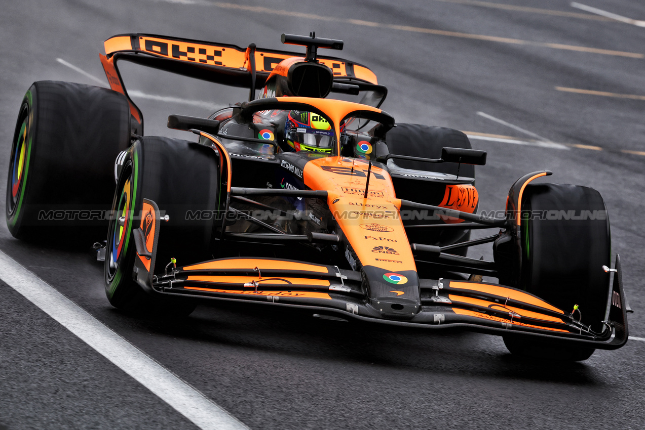 GP BELGIO, Oscar Piastri (AUS) McLaren MCL38.

27.07.2024. Formula 1 World Championship, Rd 14, Belgian Grand Prix, Spa Francorchamps, Belgium, Qualifiche Day.

- www.xpbimages.com, EMail: requests@xpbimages.com © Copyright: Charniaux / XPB Images