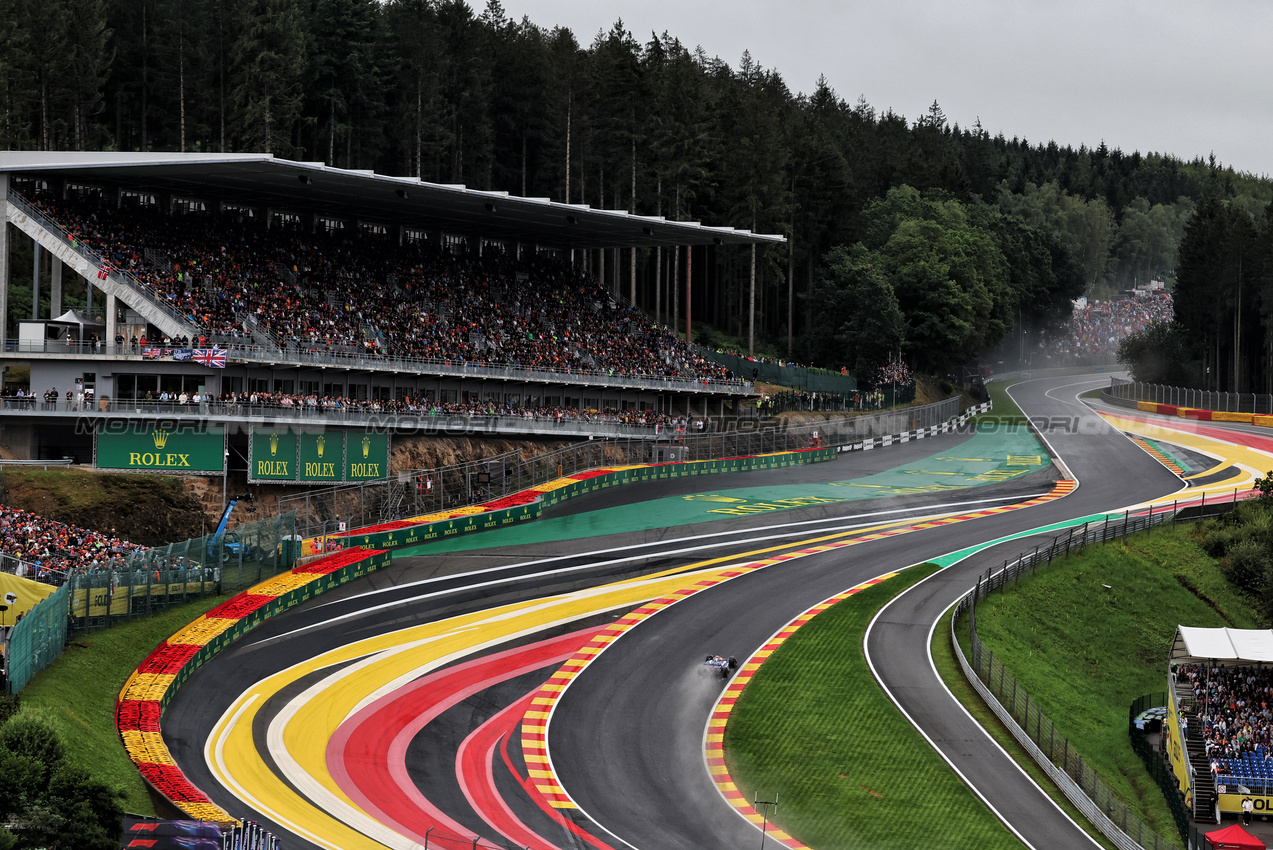 GP BELGIO, Yuki Tsunoda (JPN) RB VCARB 01.

27.07.2024. Formula 1 World Championship, Rd 14, Belgian Grand Prix, Spa Francorchamps, Belgium, Qualifiche Day.

- www.xpbimages.com, EMail: requests@xpbimages.com © Copyright: Moy / XPB Images