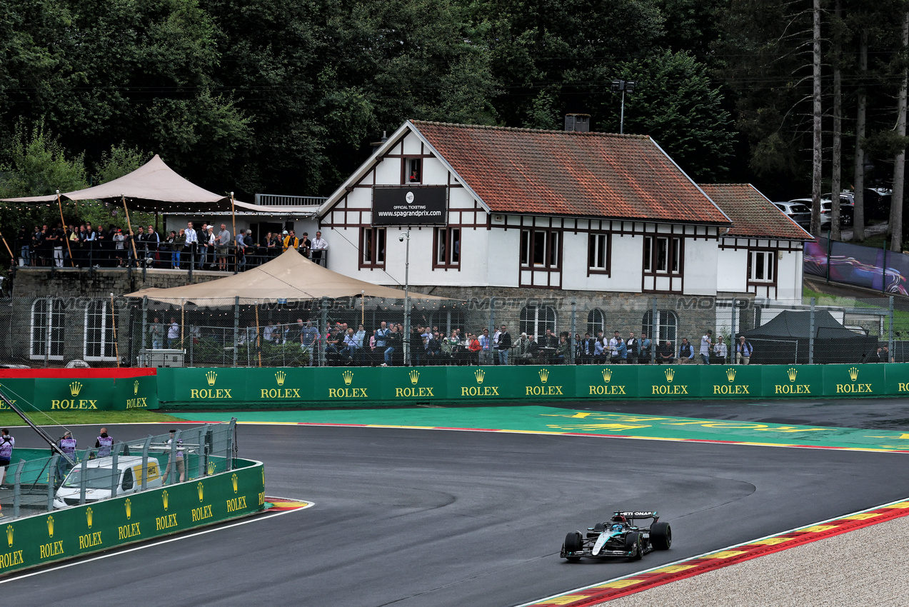 GP BELGIO, George Russell (GBR) Mercedes AMG F1 W15.

27.07.2024. Formula 1 World Championship, Rd 14, Belgian Grand Prix, Spa Francorchamps, Belgium, Qualifiche Day.

- www.xpbimages.com, EMail: requests@xpbimages.com © Copyright: Moy / XPB Images