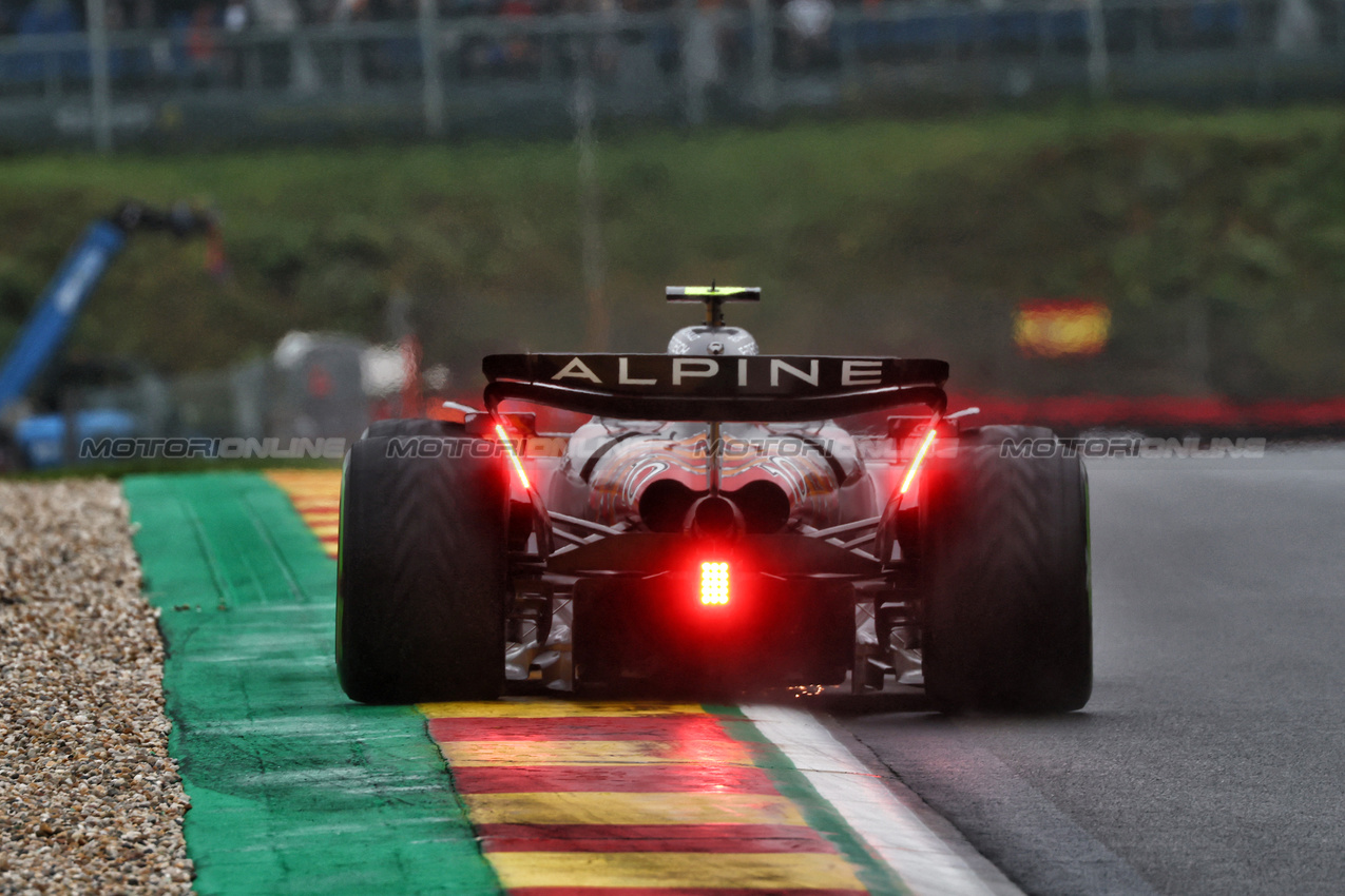 GP BELGIO, Pierre Gasly (FRA) Alpine F1 Team A524.

27.07.2024. Formula 1 World Championship, Rd 14, Belgian Grand Prix, Spa Francorchamps, Belgium, Qualifiche Day.

 - www.xpbimages.com, EMail: requests@xpbimages.com © Copyright: Coates / XPB Images