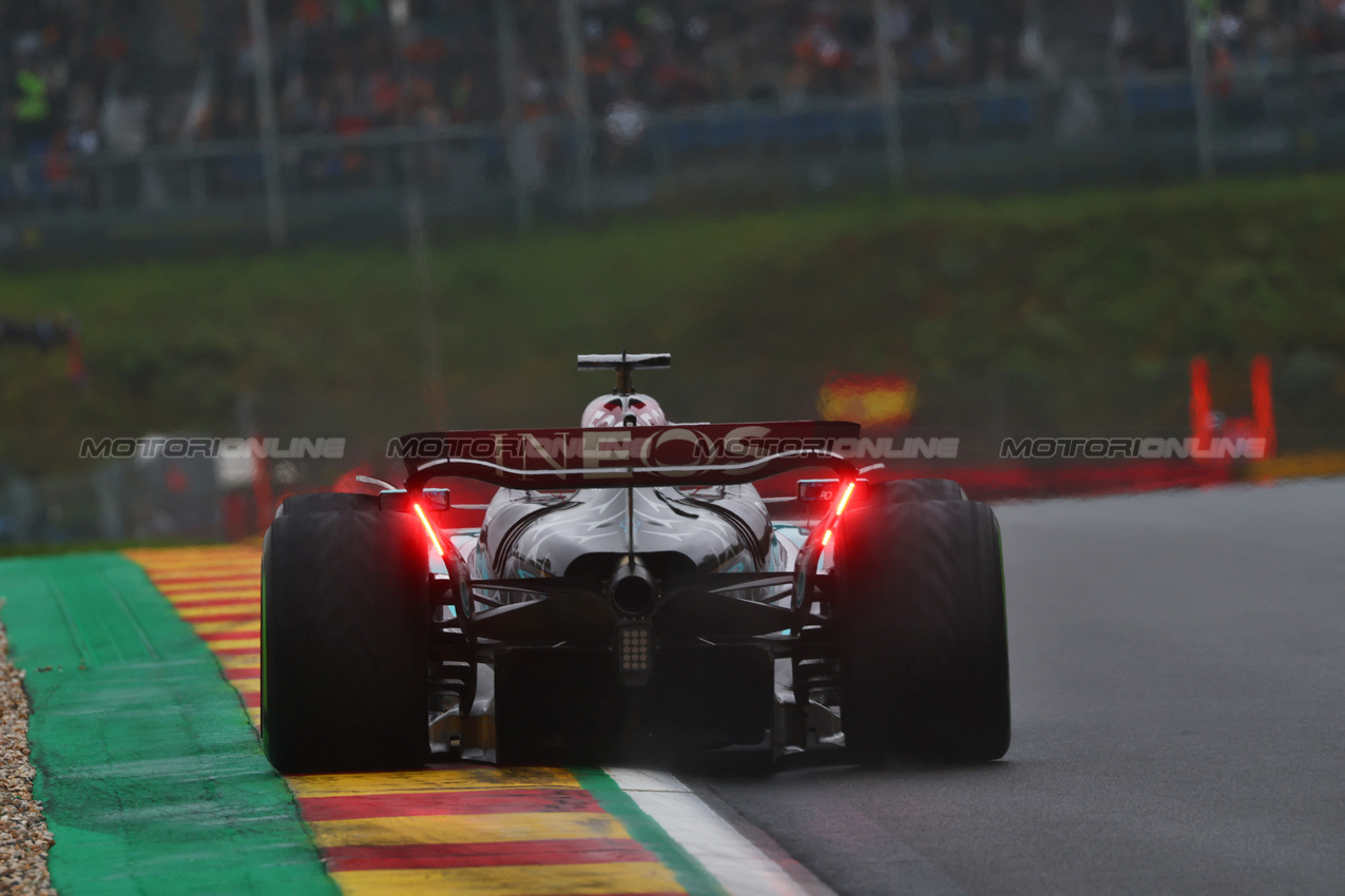 GP BELGIO, George Russell (GBR) Mercedes AMG F1 W15.

27.07.2024. Formula 1 World Championship, Rd 14, Belgian Grand Prix, Spa Francorchamps, Belgium, Qualifiche Day.

 - www.xpbimages.com, EMail: requests@xpbimages.com © Copyright: Coates / XPB Images