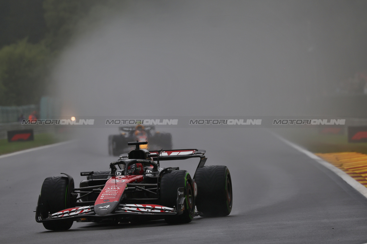 GP BELGIO, Esteban Ocon (FRA) Alpine F1 Team A524.

27.07.2024. Formula 1 World Championship, Rd 14, Belgian Grand Prix, Spa Francorchamps, Belgium, Qualifiche Day.

 - www.xpbimages.com, EMail: requests@xpbimages.com © Copyright: Coates / XPB Images