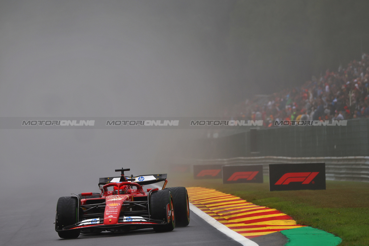 GP BELGIO, Charles Leclerc (MON) Ferrari SF-24.

27.07.2024. Formula 1 World Championship, Rd 14, Belgian Grand Prix, Spa Francorchamps, Belgium, Qualifiche Day.

 - www.xpbimages.com, EMail: requests@xpbimages.com © Copyright: Coates / XPB Images