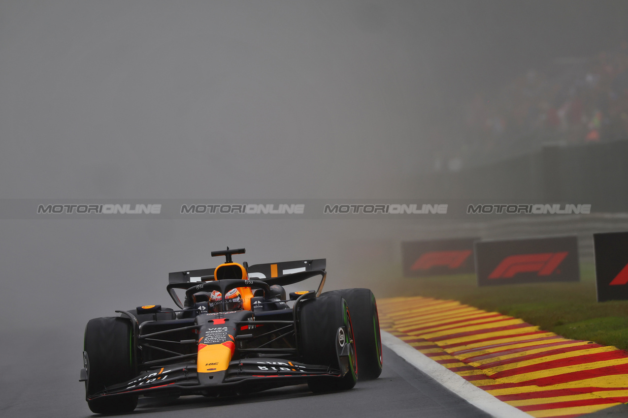 GP BELGIO, Max Verstappen (NLD) Red Bull Racing RB20.

27.07.2024. Formula 1 World Championship, Rd 14, Belgian Grand Prix, Spa Francorchamps, Belgium, Qualifiche Day.

 - www.xpbimages.com, EMail: requests@xpbimages.com © Copyright: Coates / XPB Images