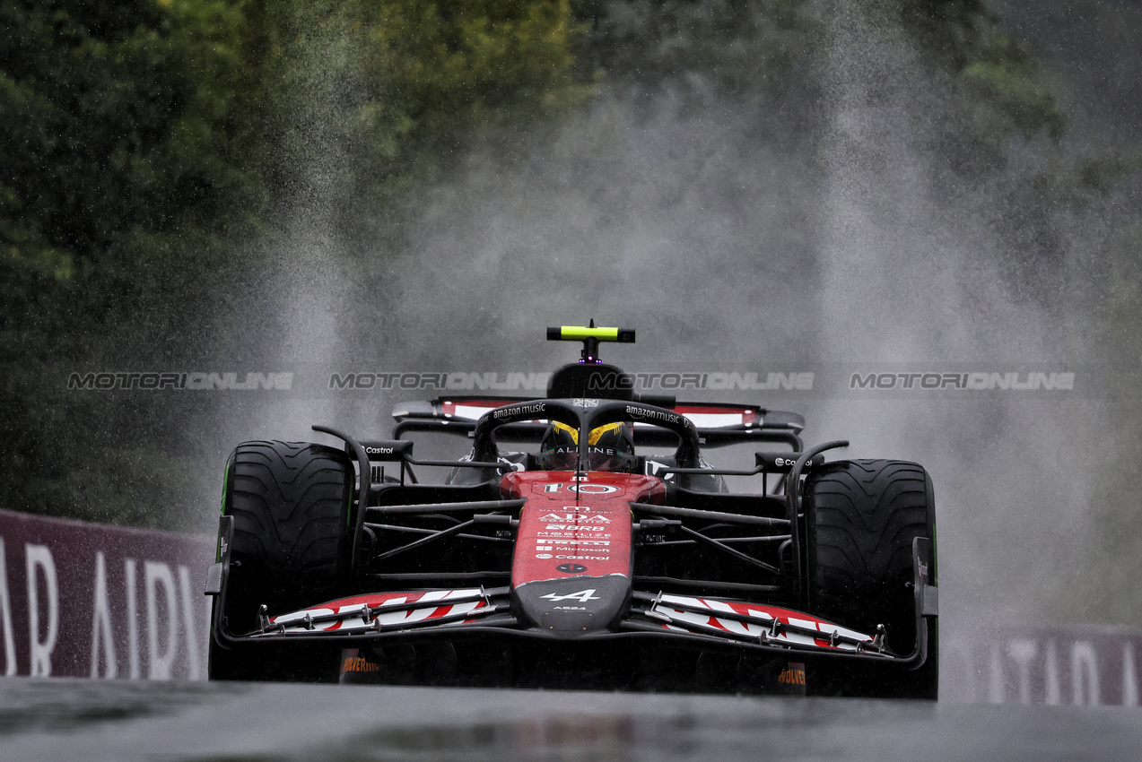 GP BELGIO, Pierre Gasly (FRA) Alpine F1 Team A524.

27.07.2024. Formula 1 World Championship, Rd 14, Belgian Grand Prix, Spa Francorchamps, Belgium, Qualifiche Day.

- www.xpbimages.com, EMail: requests@xpbimages.com © Copyright: Charniaux / XPB Images