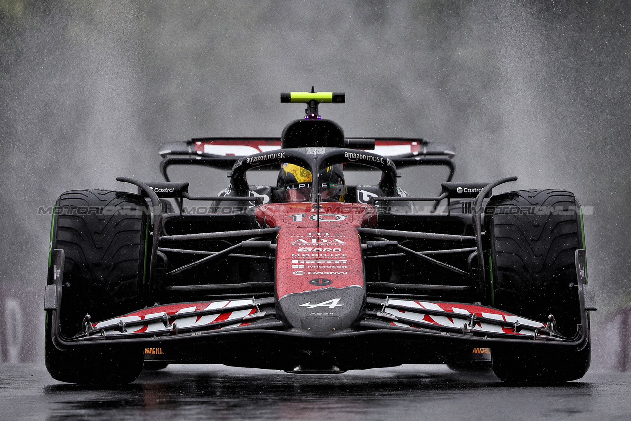 GP BELGIO, Pierre Gasly (FRA) Alpine F1 Team A524.

27.07.2024. Formula 1 World Championship, Rd 14, Belgian Grand Prix, Spa Francorchamps, Belgium, Qualifiche Day.

- www.xpbimages.com, EMail: requests@xpbimages.com © Copyright: Charniaux / XPB Images