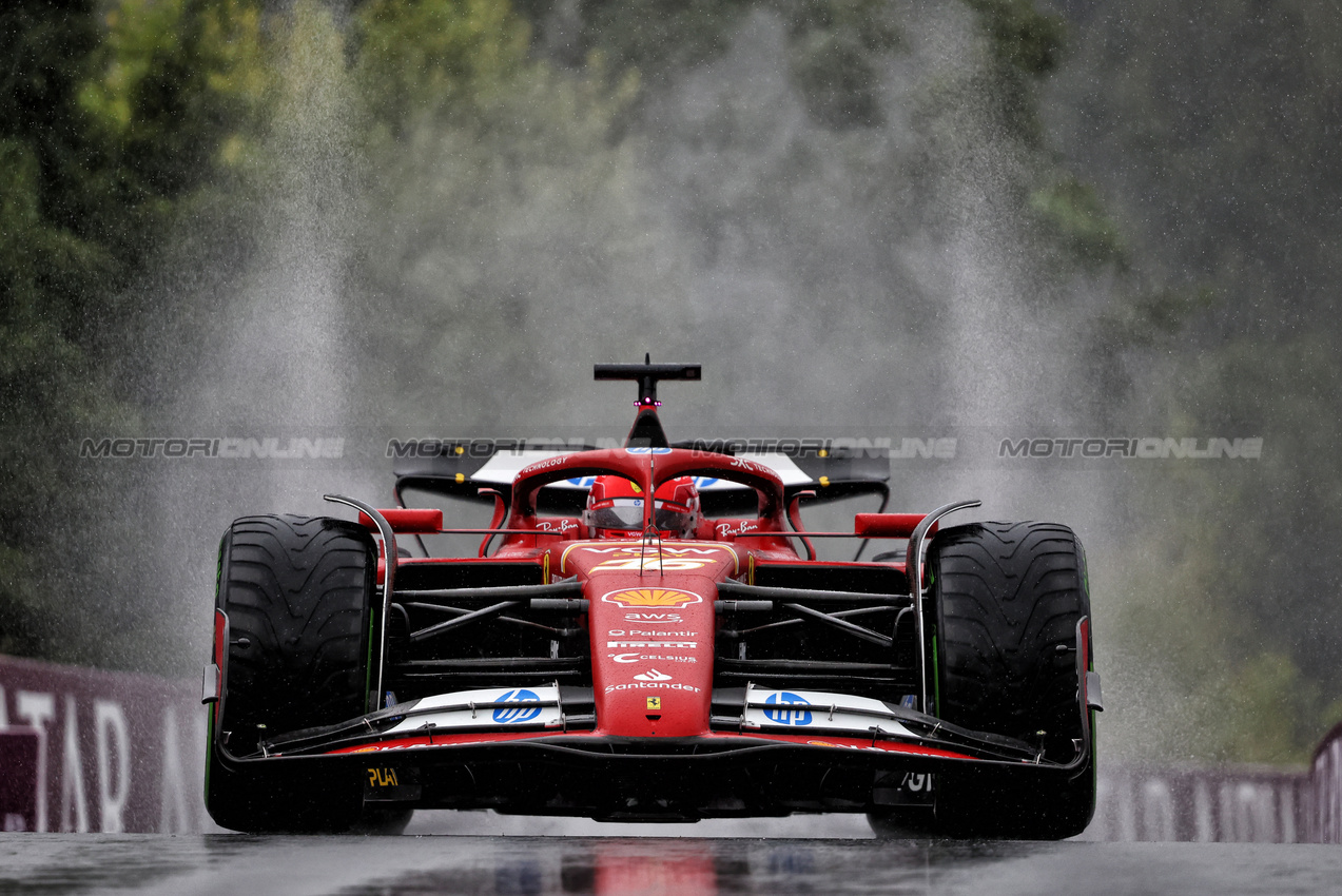 GP BELGIO, Charles Leclerc (MON) Ferrari SF-24.

27.07.2024. Formula 1 World Championship, Rd 14, Belgian Grand Prix, Spa Francorchamps, Belgium, Qualifiche Day.

- www.xpbimages.com, EMail: requests@xpbimages.com © Copyright: Charniaux / XPB Images