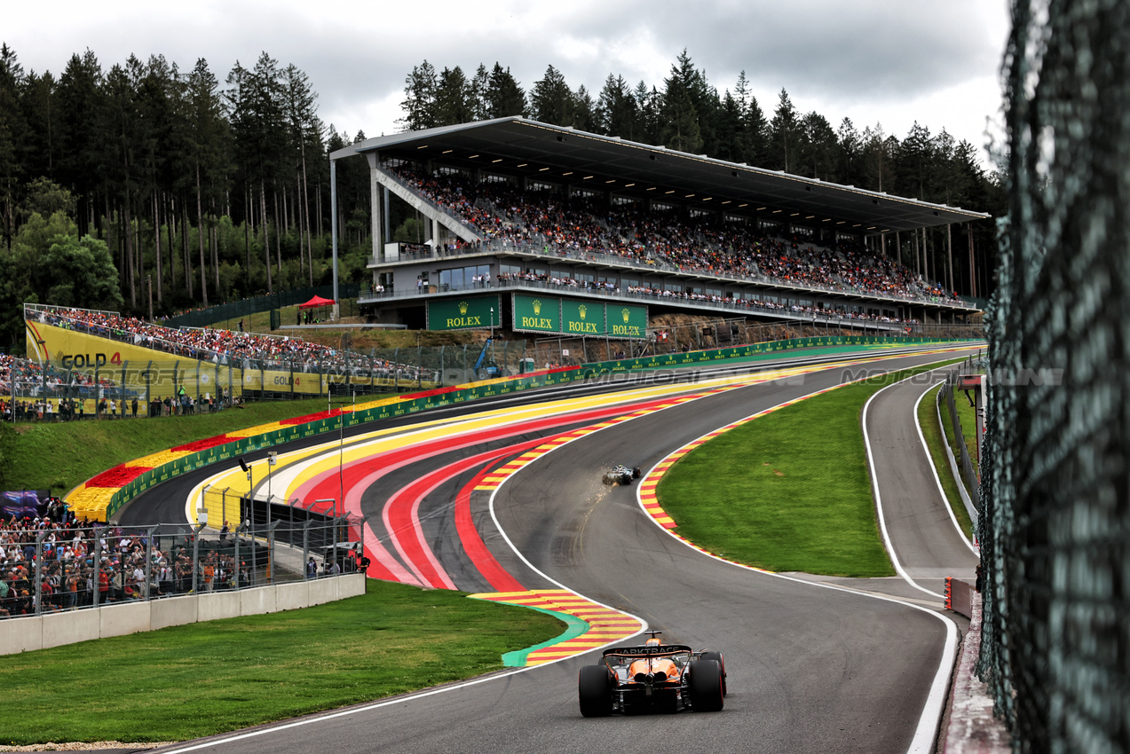 GP BELGIO, Oscar Piastri (AUS) McLaren MCL38.

26.07.2024. Formula 1 World Championship, Rd 14, Belgian Grand Prix, Spa Francorchamps, Belgium, Practice Day.

- www.xpbimages.com, EMail: requests@xpbimages.com © Copyright: Moy / XPB Images