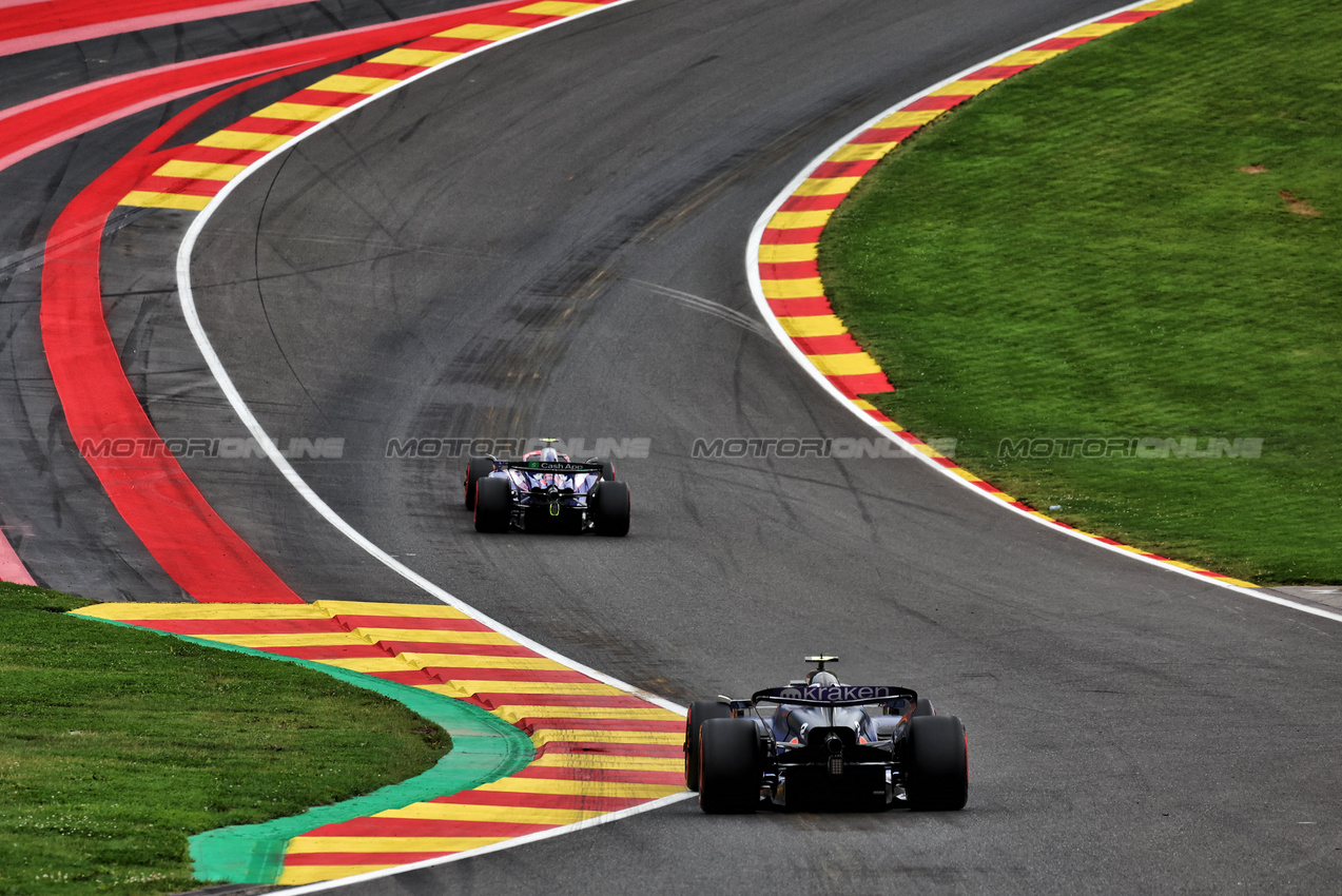 GP BELGIO, Logan Sargeant (USA) Williams Racing FW46.

26.07.2024. Formula 1 World Championship, Rd 14, Belgian Grand Prix, Spa Francorchamps, Belgium, Practice Day.

- www.xpbimages.com, EMail: requests@xpbimages.com © Copyright: Moy / XPB Images