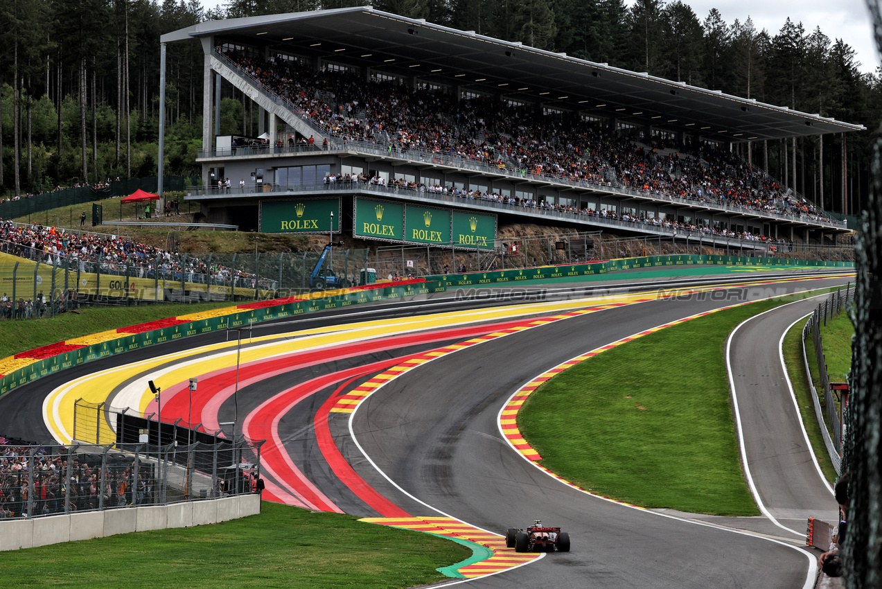 GP BELGIO, Pierre Gasly (FRA) Alpine F1 Team A524.

26.07.2024. Formula 1 World Championship, Rd 14, Belgian Grand Prix, Spa Francorchamps, Belgium, Practice Day.

- www.xpbimages.com, EMail: requests@xpbimages.com © Copyright: Moy / XPB Images