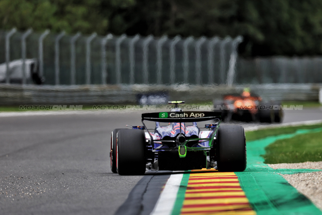 GP BELGIO, Yuki Tsunoda (JPN) RB VCARB 01.

26.07.2024. Formula 1 World Championship, Rd 14, Belgian Grand Prix, Spa Francorchamps, Belgium, Practice Day.

- www.xpbimages.com, EMail: requests@xpbimages.com © Copyright: Rew / XPB Images