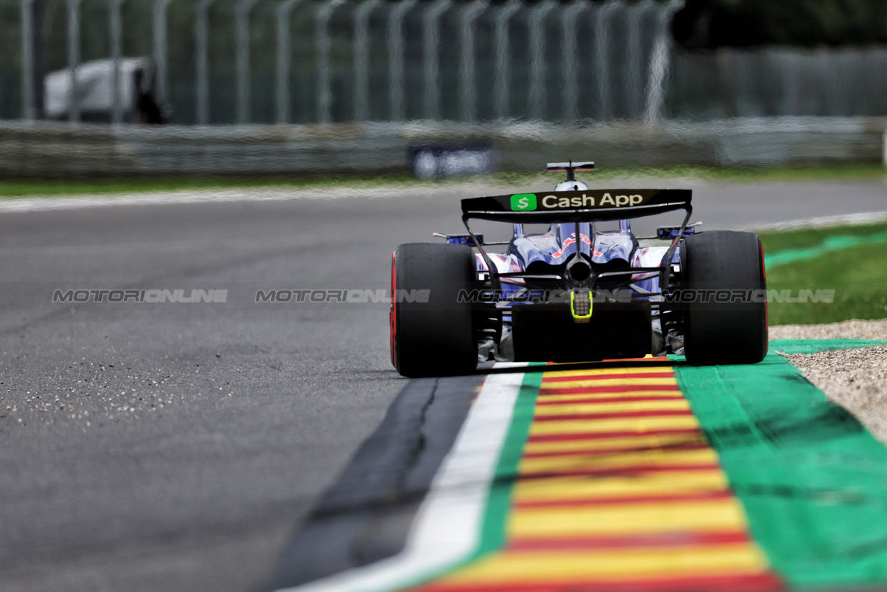 GP BELGIO, Daniel Ricciardo (AUS) RB VCARB 01.

26.07.2024. Formula 1 World Championship, Rd 14, Belgian Grand Prix, Spa Francorchamps, Belgium, Practice Day.

- www.xpbimages.com, EMail: requests@xpbimages.com © Copyright: Rew / XPB Images