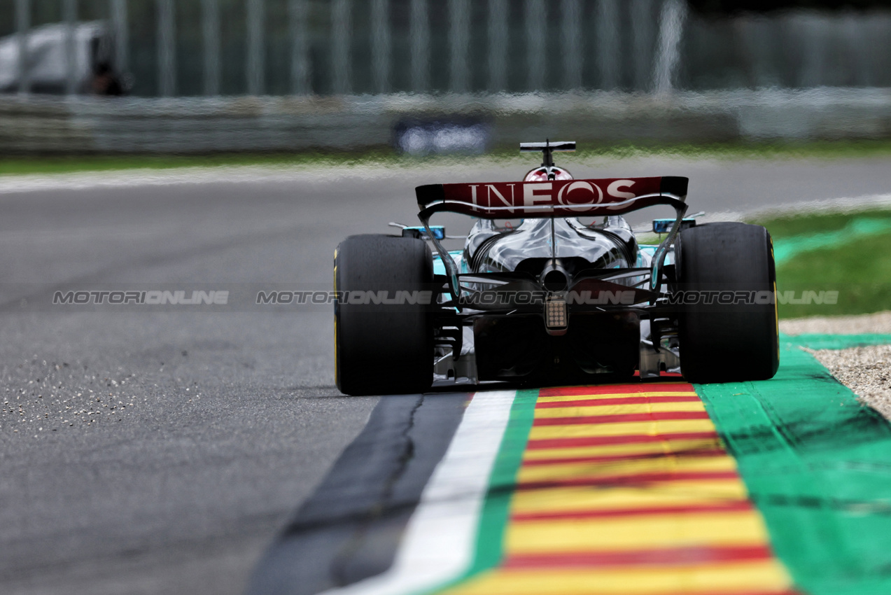 GP BELGIO, George Russell (GBR) Mercedes AMG F1 W15.

26.07.2024. Formula 1 World Championship, Rd 14, Belgian Grand Prix, Spa Francorchamps, Belgium, Practice Day.

- www.xpbimages.com, EMail: requests@xpbimages.com © Copyright: Rew / XPB Images